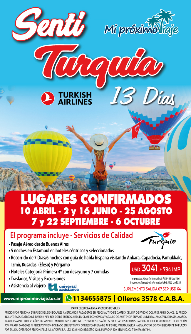 SENTI TURQUIA 13 DIAS